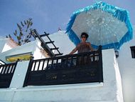 Balkonaussicht Balkonaussicht - Behindertenfreundliche seniorengerechte Ferienwohnung Appartement Gran Canaria Kanarische Inseln